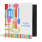Retro Kitchen Cooking Utensils Recipe Binder