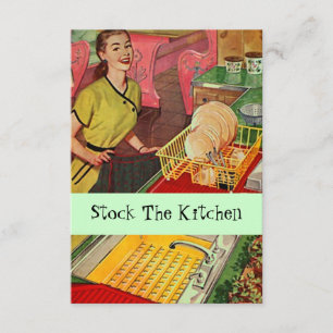 Retro Kitchen Stock The Kitchen Shower Invitation