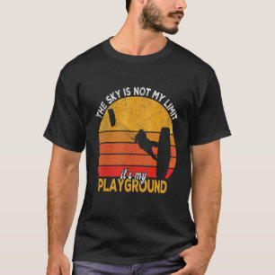Retro Kitesurfing Kiteboarding Kitesurf Kiteboarde T-Shirt
