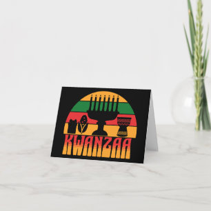 Retro Kwanzaa Card