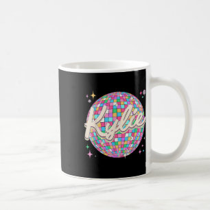 Retro Kylie First Name I Love Kylie Personalized D Coffee Mug