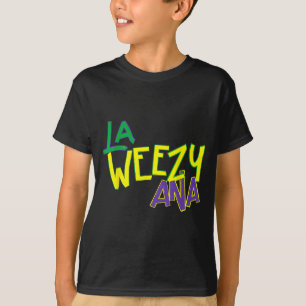 Retro La Weezy Ana Happy Mardi Gras Louisiana New  T-Shirt