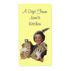 Retro Labels Label Gifts from Kitchen Gifting gift