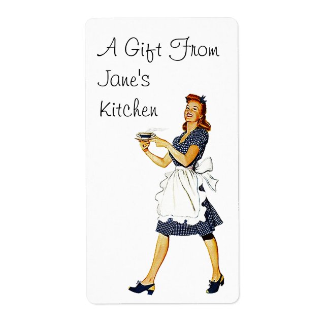 Retro Labels Label Gifts from Kitchen Gifting gift (Front)