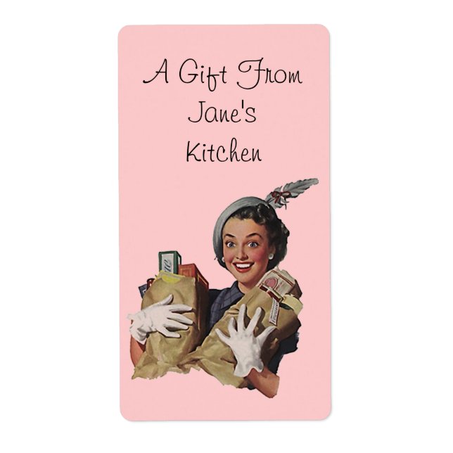 Retro Labels Label Gifts from Kitchen Gifting gift (Front)