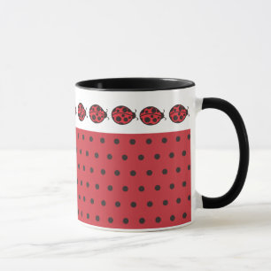 Retro Ladybug Mug