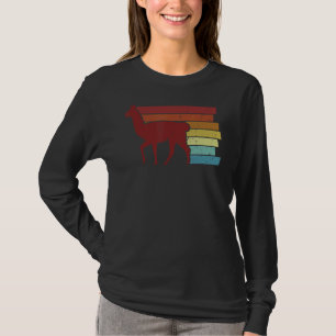 Retro Lama Alpaca Pako Alpaca Breeder Alpaca 1 T-Shirt