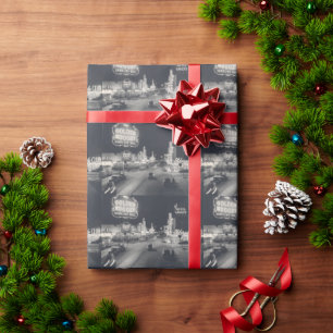 Retro Las Vegas Wrapping Paper