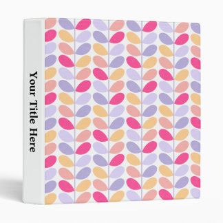 Retro Leaves Binder