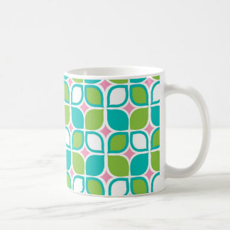 Retro Leaves Coffee Mug