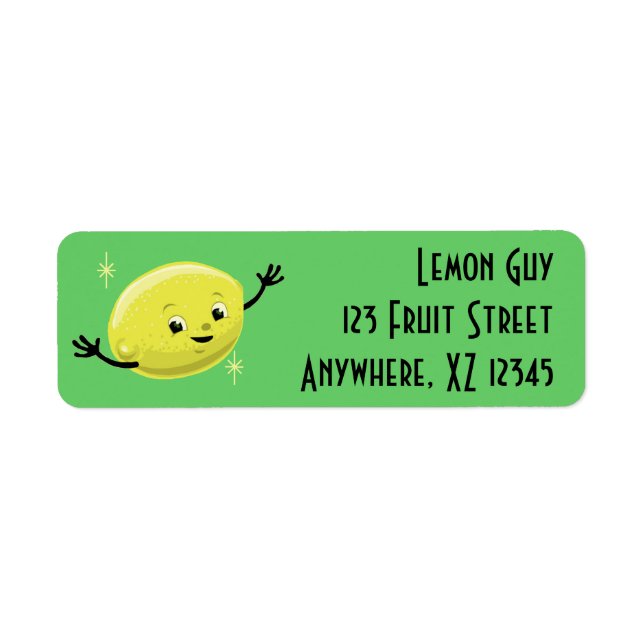 Retro Lemon Guy (Front)