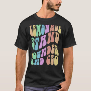 Retro LEMONADE STAND FOUNDER & CEO in Training Mil T-Shirt