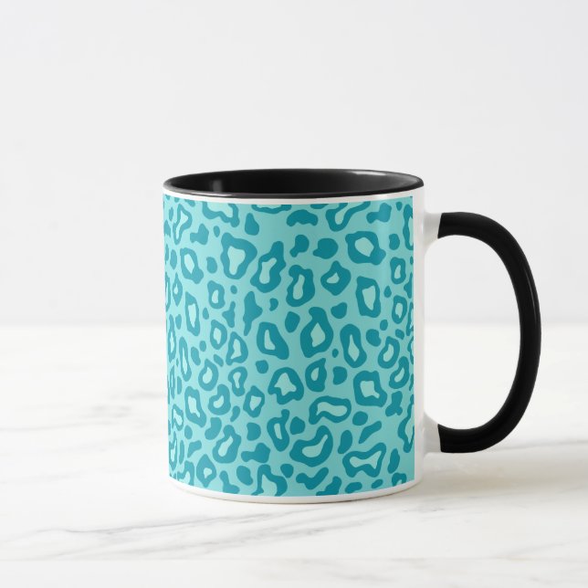 Retro Leopard Print Mug (Right)