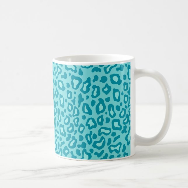 Retro Leopard Print Mug (Right)