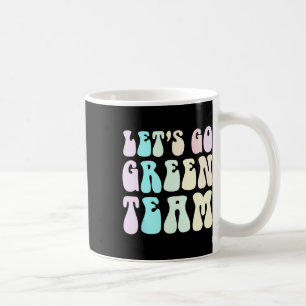 Retro Let's Go Green War Game 60's Go Summer Camp Coffee Mug