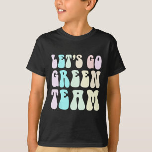 Retro Let's Go Green War Game 60's Go Summer Camp  T-Shirt