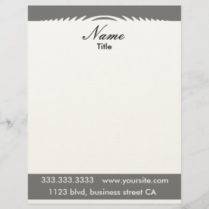 retro letterheads letterhead