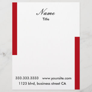 retro letterheads letterhead