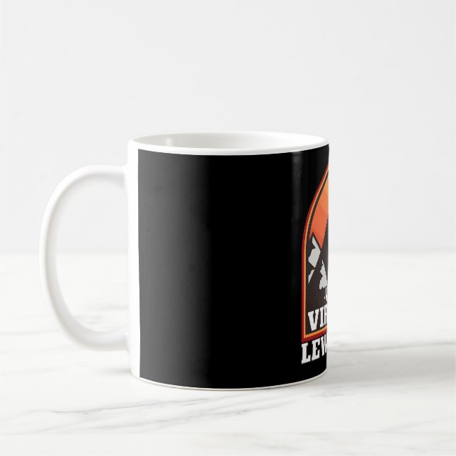 Retro Lewisburg West Virginia � Spirit of Australi Coffee Mug (Left)