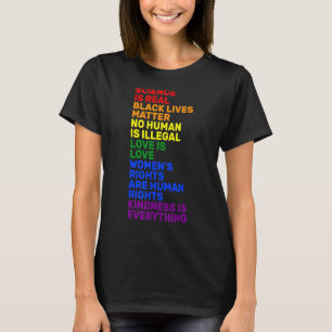 Retro LGBT Be You Rainbow Flag Gay And Lesbian Pri T-Shirt