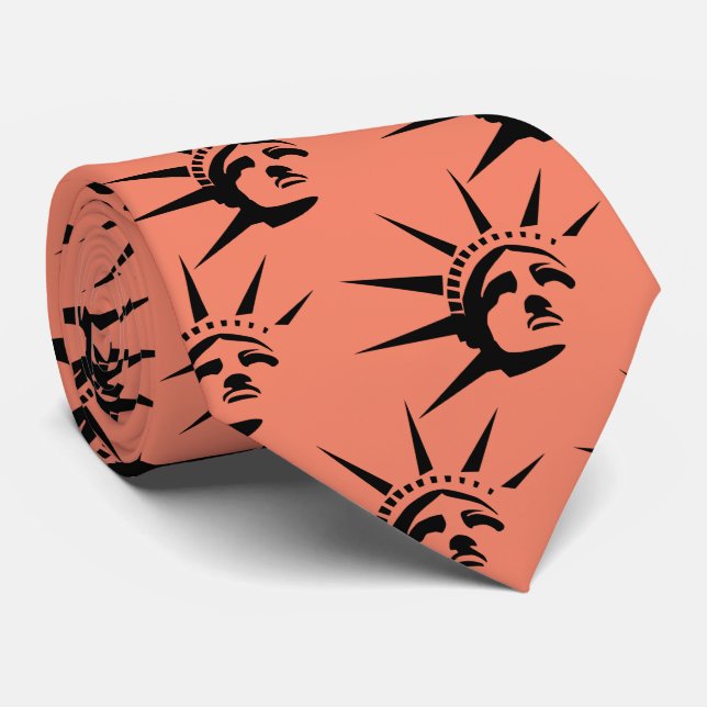 Retro Liberty Tie – Bold Meets Classic (Rolled)