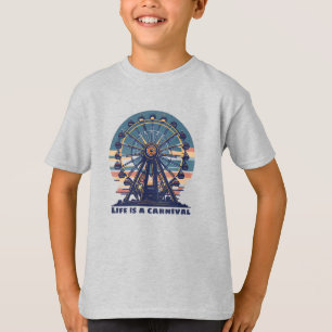 Retro Life is a Carnival Kids T-Shirt