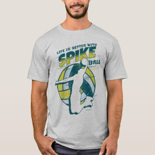 Retro Life Is Better With Spikeball  T-Shirt