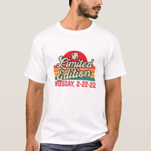 Retro Limited Edition Twosday 2-22-22 Funny Twos D T-Shirt