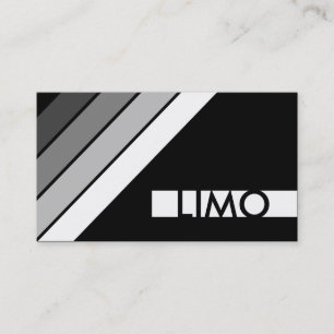 retro LIMO Business Card