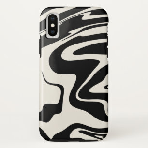 Retro Liquid Swirl Glam #2 #retro #decor #art  Case-Mate iPhone Case