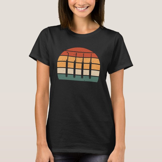 Retro Lock Opener Tools For Locksmith Locksmithing T-Shirt (Front)