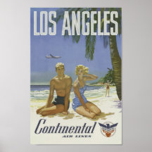 Retro Los Angeles Poster