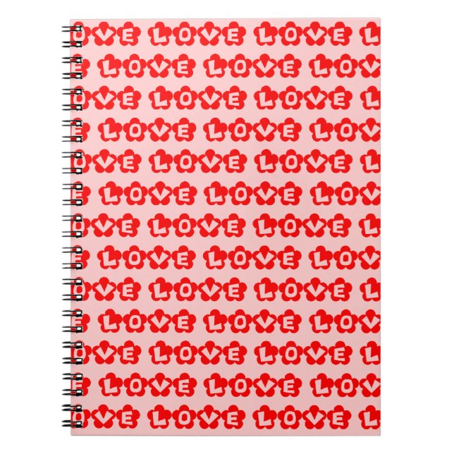 Retro LOVE Notebook (Front)