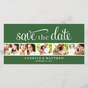 RETRO LOVE SAVE THE DATE ANNOUNCEMENT