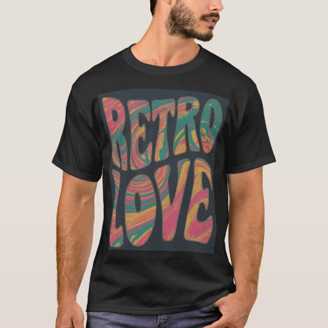 Retro love T-Shirt (Front)