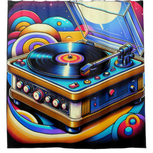 Retro LP Record Player