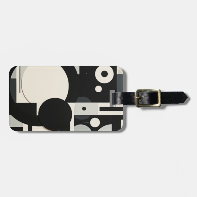 Retro Luggage Tag (Front Horizontal)