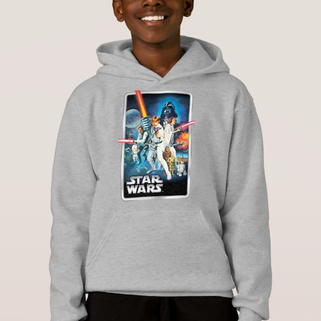 Retro Luke Skywalker, Leia, & Han Solo Theatrical (Front)