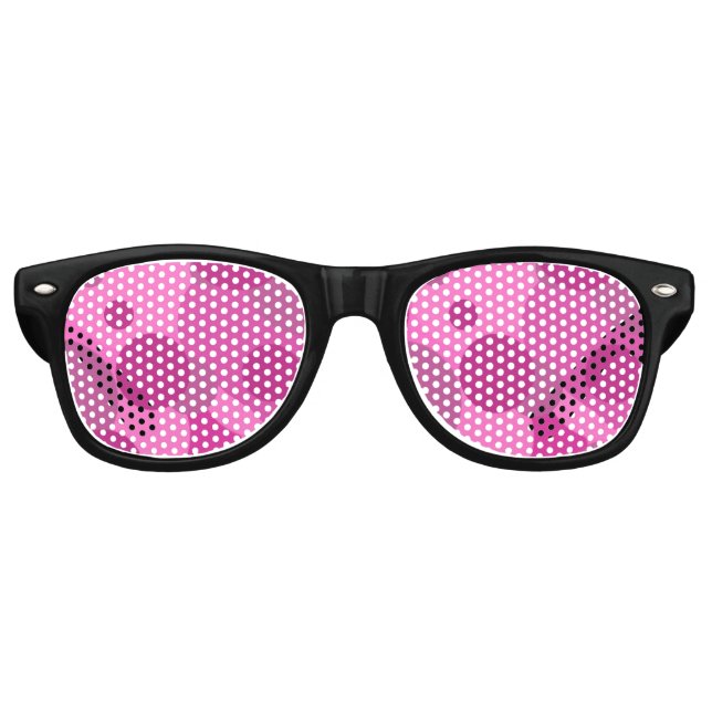 Retro lunettes de fête (Devant)