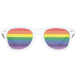 Retro Lunettes de fête de fierté