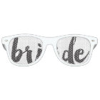 Lunettes de fête de mariage lettres main