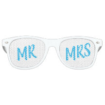 Lunettes de fête de mariage Mr & Mrs
