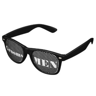 Retro Lunettes de fête de swag pour les adultes