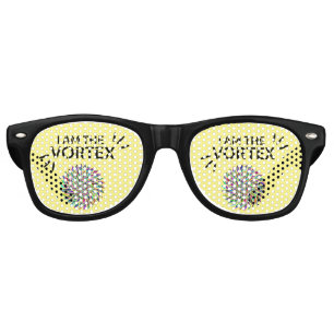 Retro Lunettes de fête hypnose vortex