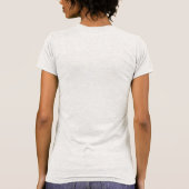 Retro Luxe Beach Bachelorette Social Club Logo T-Shirt (Back)