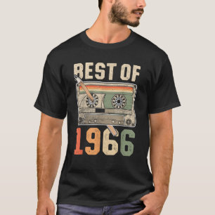 Retro Made in 1966 Funny 60 Years Old Men Women T-Shirt