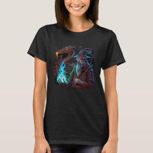 Retro Magical Wizard Fantasy 1 T-Shirt