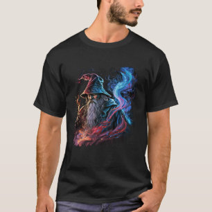 Retro Magical Wizard Fantasy  2 T-Shirt