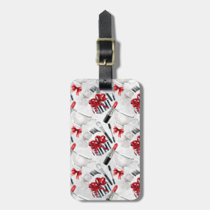 Retro Make Up Girly Trendy Colourful Luggage Tag