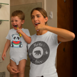 Retro Mama Bear Mother's Day T-Shirt